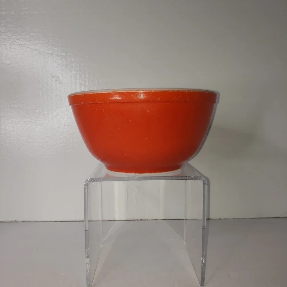 Vintage Pyrex Orange Mixing Bowl